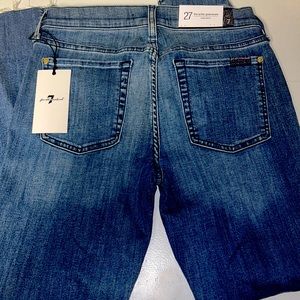 NWT 7 for all mankind jeans 27 ankle gwenevere